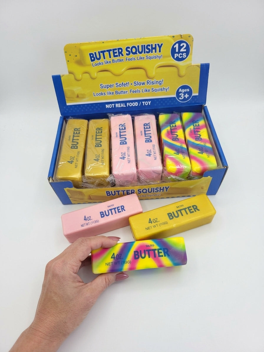 Viral Slow Rise Butter Squishy Fidget Stress Relief Squeeze Toy